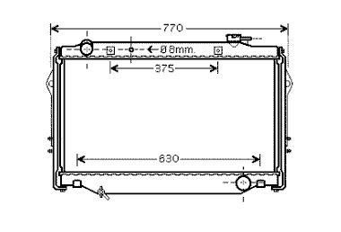 engine cooling Radiator