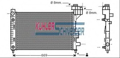 engine cooling Radiator