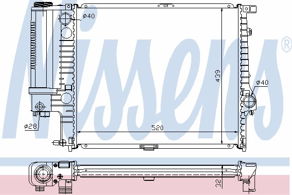 engine cooling Radiator