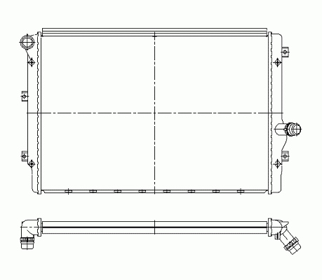 engine cooling Radiator