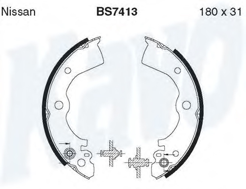 Brake Shoe Set