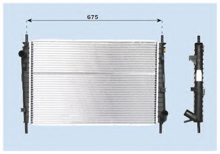 engine cooling Radiator