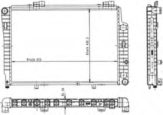 engine cooling Radiator