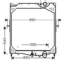 engine cooling Radiator