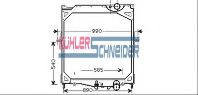 engine cooling Radiator