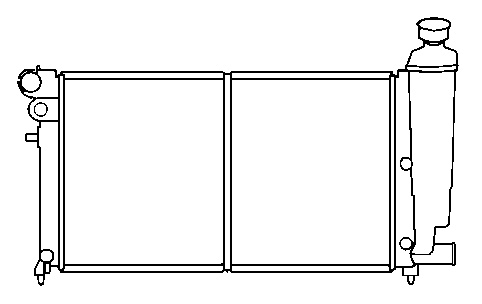 engine cooling Radiator
