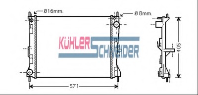 engine cooling Radiator