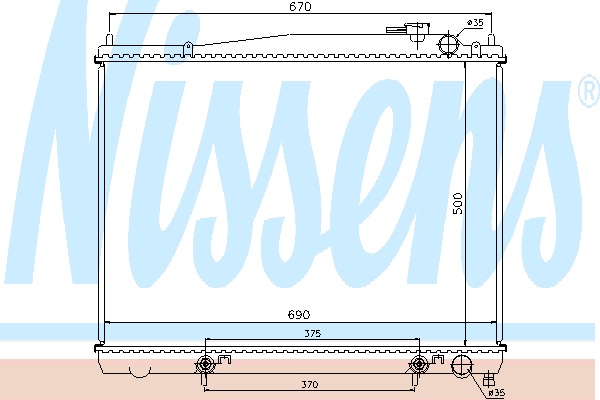 engine cooling Radiator