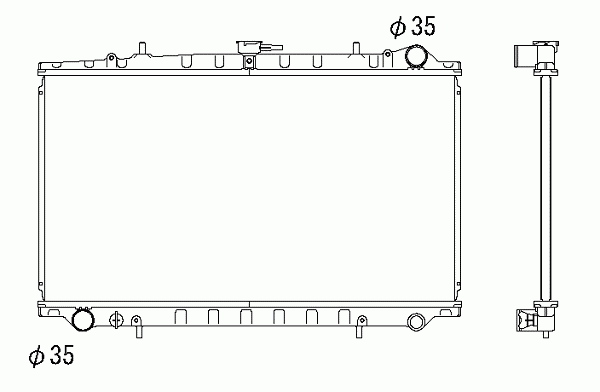 engine cooling Radiator