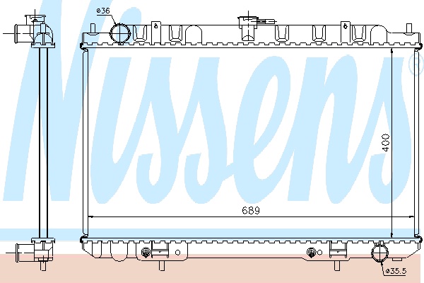 engine cooling Radiator