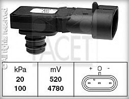 intake manifold pressure Sensor