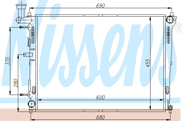 engine cooling Radiator