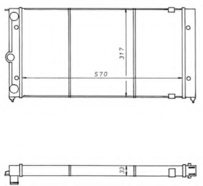 engine cooling Radiator