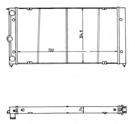 engine cooling Radiator