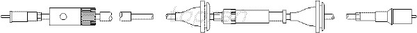 Tacho Shaft