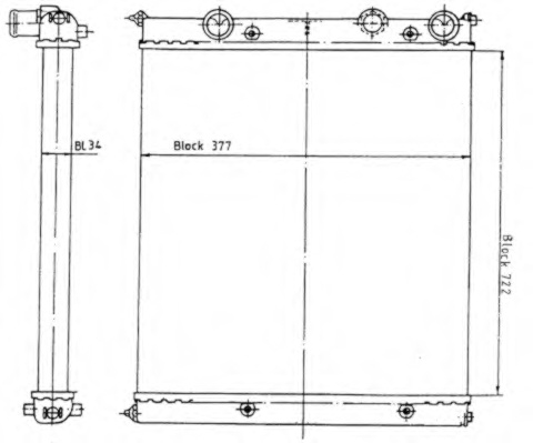 engine cooling Radiator