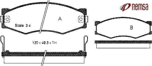 Brake Pad Set