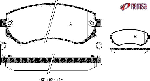 Brake Pad Set