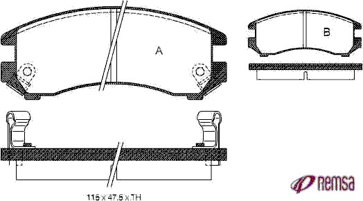 Brake Pad Set