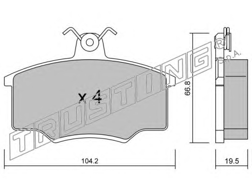 Brake Pad Set