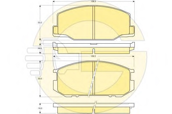 Brake Pad Set