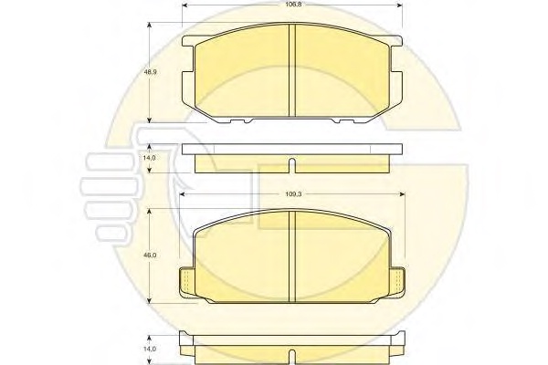 Brake Pad Set