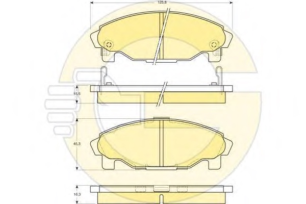 Brake Pad Set