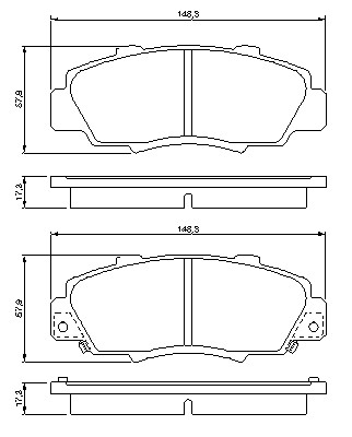 Brake Pad Set