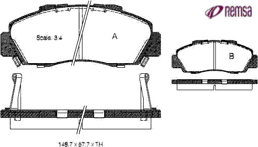 Brake Pad Set