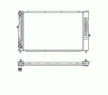 engine cooling Radiator