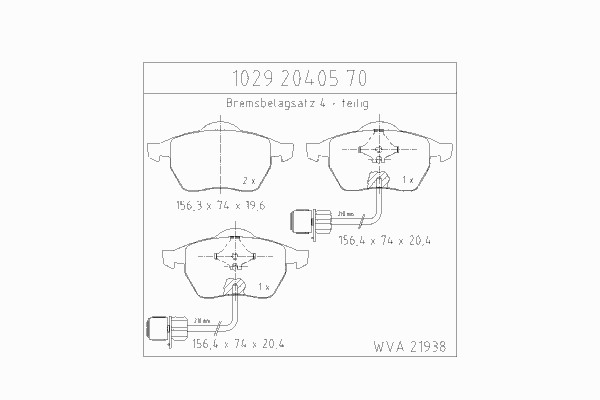 Brake Pad Set