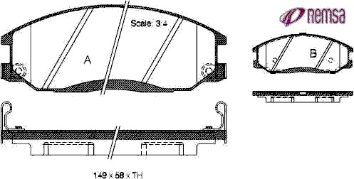 Brake Pad Set