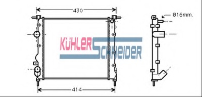 engine cooling Radiator