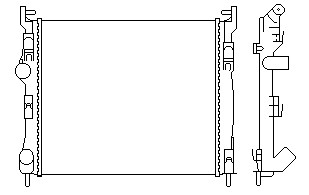 engine cooling Radiator