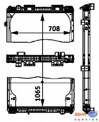 engine cooling Radiator