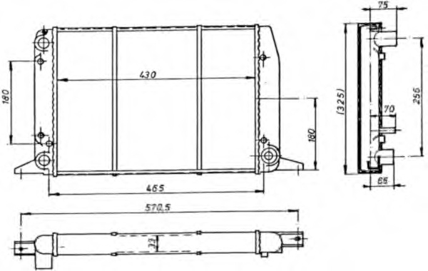 engine cooling Radiator