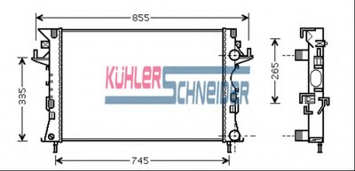 engine cooling Radiator