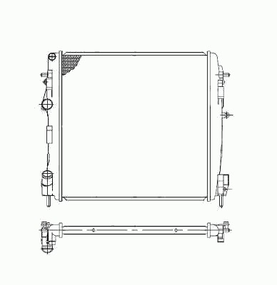 engine cooling Radiator