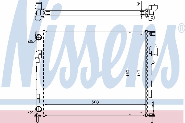 engine cooling Radiator