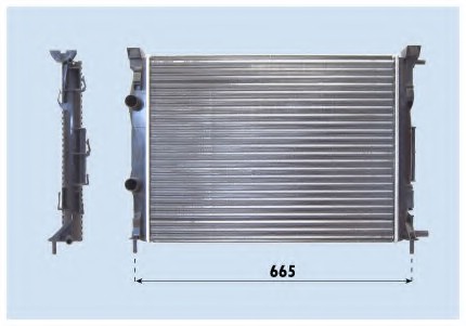 engine cooling Radiator