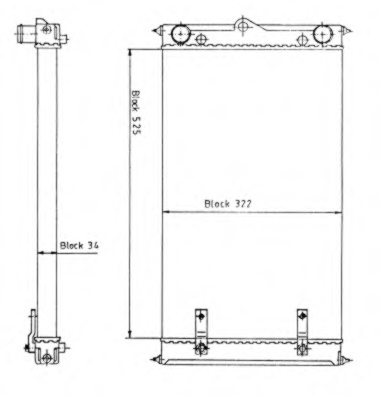 engine cooling Radiator