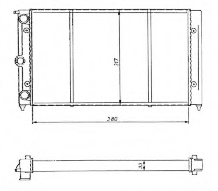 engine cooling Radiator