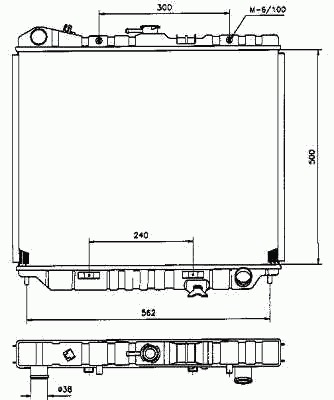 engine cooling Radiator