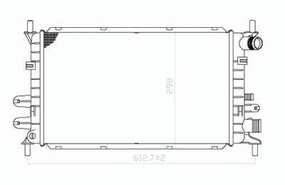 engine cooling Radiator