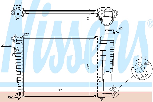 engine cooling Radiator