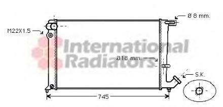 engine cooling Radiator