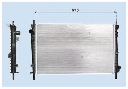 engine cooling Radiator