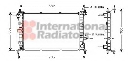 engine cooling Radiator