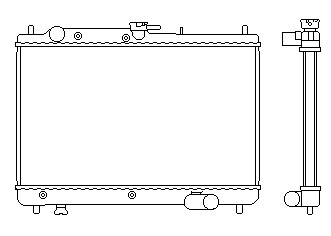 engine cooling Radiator