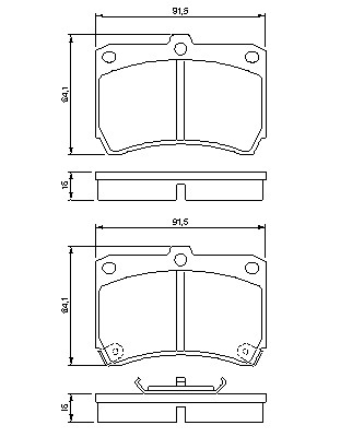 Brake Pad Set